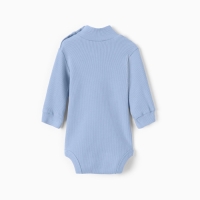 Боди-водолазка детская MINAKU, цвет пыльно-голубой, рост 62-68 см Боди-водолазка детская MINAKU, цвет пыльно-голубой, рост 62-68 см