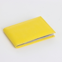 Визитница, 18 карт, цвет жёлтый
