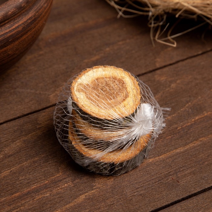 Набор спилов дуба 3шт 3х5х1см