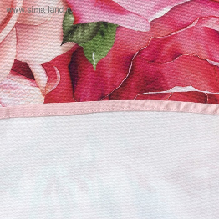 Скатерть круглая Этель &laquo;Розы&raquo; d=220 см, 100 % хлопок