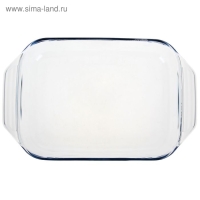 Форма из жаропрочного стекла для запекания и выпечки Optimum, 39&times;25 см, прямоугольная