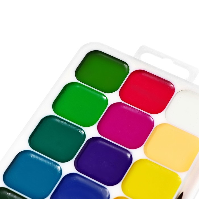 Акварель Акварель "Луч" Классика, 24 цвета, с кистью