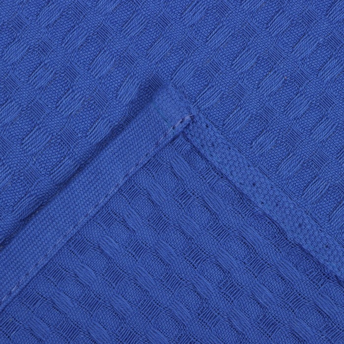 Полотенце "Доляна" цв. электрик 35х60 см, 100% хл., крупная вафля 220 г/м2