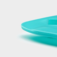 Форма для конфет и шоколада новогодняя Доляна &laquo;Новый год&raquo;, силикон, 21&times;10,5 см, 15 ячеек, цвет бирюзовый