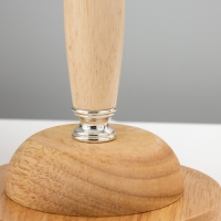 Настольная лампа "Фрутекс" E27 40Вт светлое дерево 25х25х37,5 см RISALUX