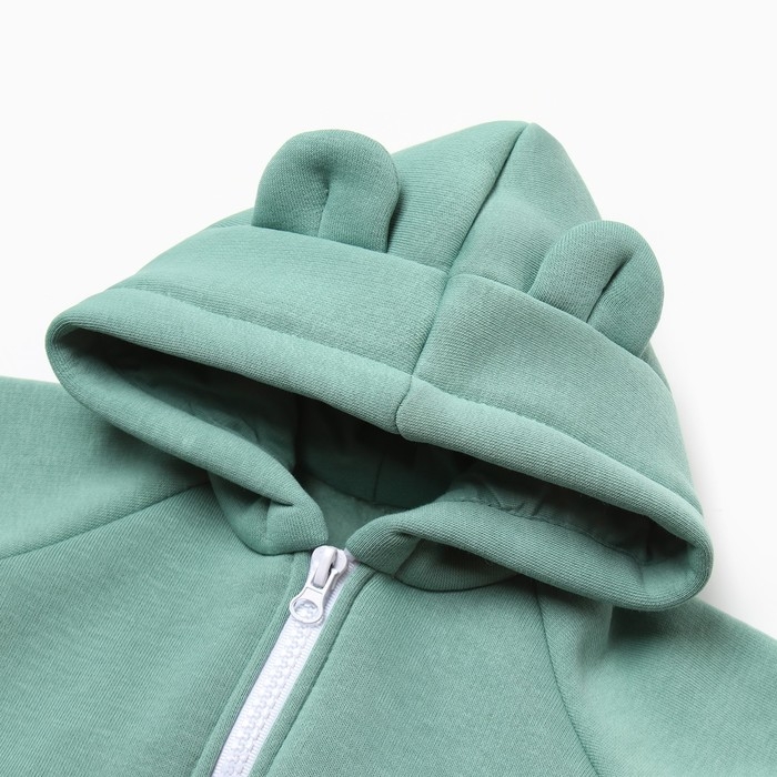 Костюм: джемпер и брюки Крошка, Я BASIC LINE, рост 86-92 см, ярко-зелёный