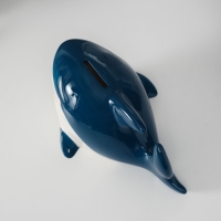 Копилка керамика "Акулёнок" 12,6х19х11,5 см Копилка керамика "Акулёнок" 12,6х19х11,5 см