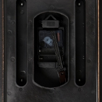 Часы настенные интерьерные большие, бесшумные, с маятником, 61 х 86 см, циферблат 31 см Часы настенные интерьерные большие, бесшумные, с маятником, 61 х 86 см, циферблат 31 см