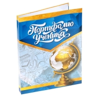 Папка школьная на кольцах «Портфолио ученика», без разделителей, 24,5 х 32 см. Папка школьная на кольцах «Портфолио ученика», без разделителей, 24,5 х 32 см.