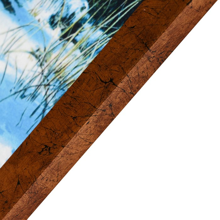 Гобеленовая картина "Волки перед охотой" 44*64 см рамка МИКС