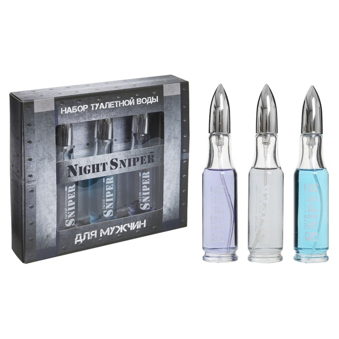 Подарочный набор Night Sniper: Туалетная вода, 3х20 мл Подарочный набор Night Sniper: Туалетная вода, 3х20 мл