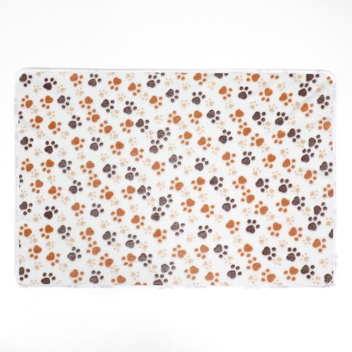 Плед для животных Плед для животных "С любовью", 104 х 72 см, белый