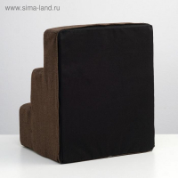 Лесенка для животных "Пижон", рогожка, 34 х 40 х 30 см, коричневая Лесенка для животных "Пижон", рогожка, 34 х 40 х 30 см, коричневая