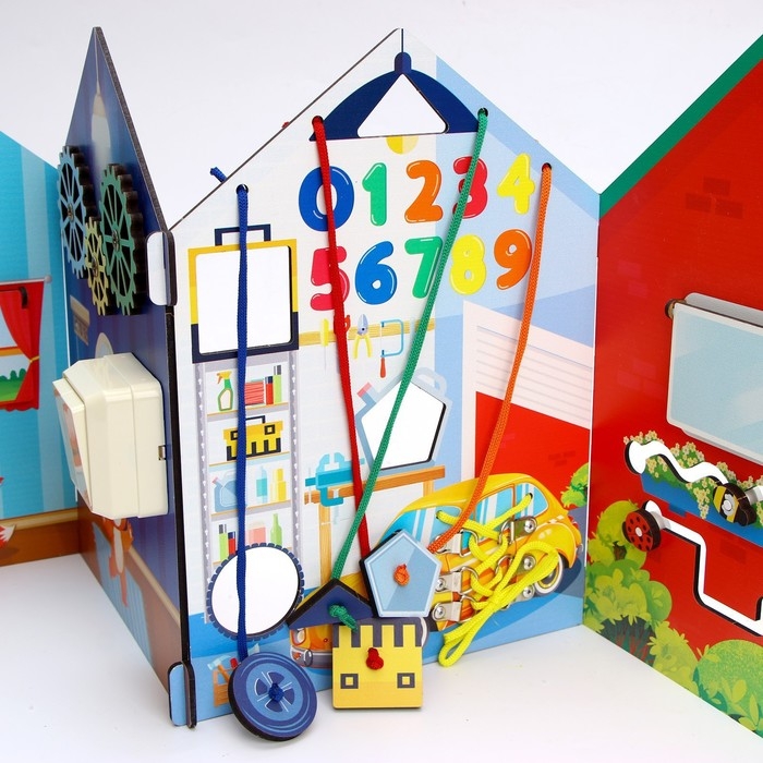 Бизиборд «Раскладной домик» Бизиборд «Раскладной домик»