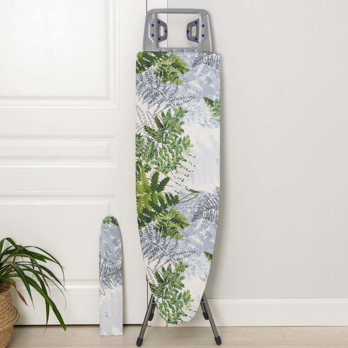 Доска гладильная Nika &laquo;Белль Классик 2&raquo;, 122&times;34 см, два положения высоты 70, 80 см, европодставка, микс