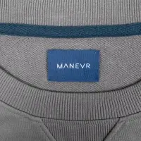 Свитшот унисекс Kosmos 1.0, серый, размер S