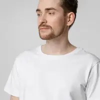 Футболка унисекс Tervu, белая, размер S