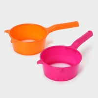 Сито для просеивания с ручкой &laquo;Ушки&raquo;, d=12 см, цвет МИКС