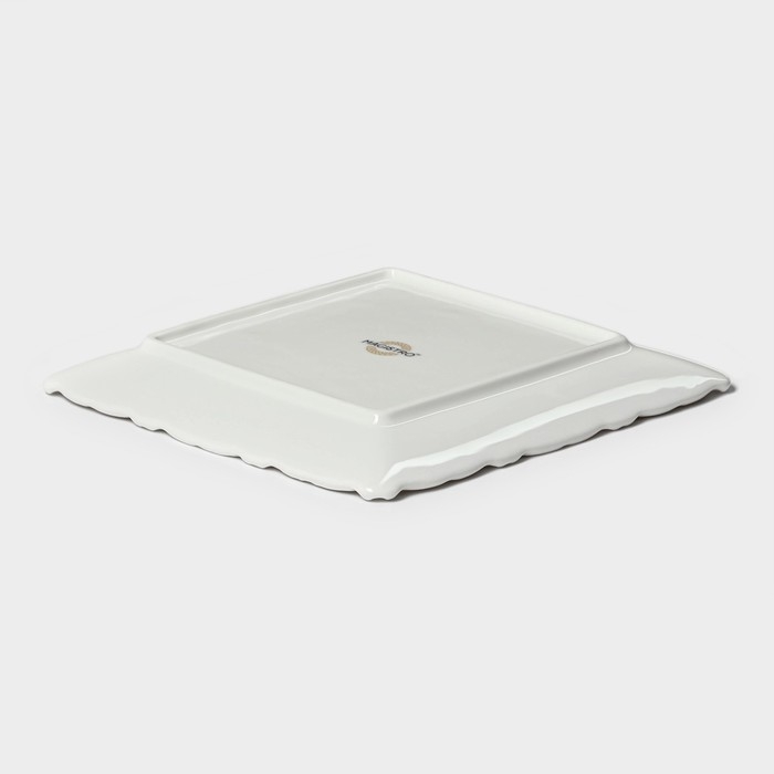 Тарелка фарфоровая пирожковая Magistro Kingdom, 15,2&times;1,6 см