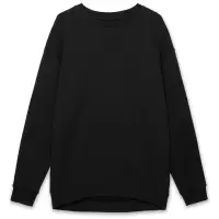 Свитшот оверсайз унисекс Omnifit, черный, размер XS/S