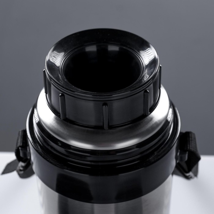 Термос "Амет. Дорожный" 1с669, с узким горлом, 1.5 л, 56 &deg;С, 24 ч, на ремне