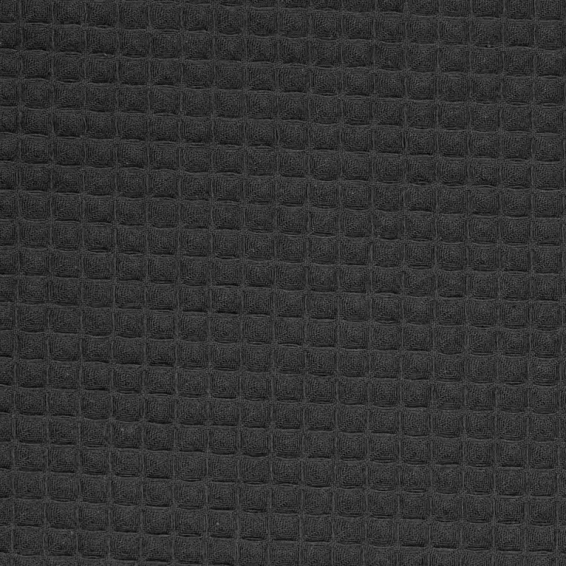 Халат вафельный Kimono, черный, размер M/L