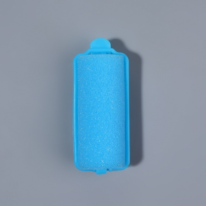 Бигуди с фиксатором, d = 2,5 см, 5,7 см, 10 шт, цвет голубой