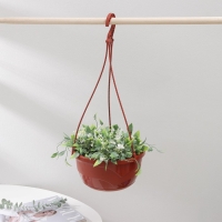 Кашпо уличное с прикорневым поливом &laquo;Мальва&raquo;, 4,7 л, цвет терракотовый