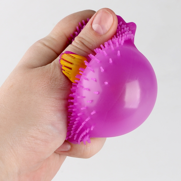 Мяч детский резиновый ёжка световой «Злые птички», цвета МИКС , в шоубоксе Мяч детский резиновый ёжка световой «Злые птички», цвета МИКС , в шоубоксе