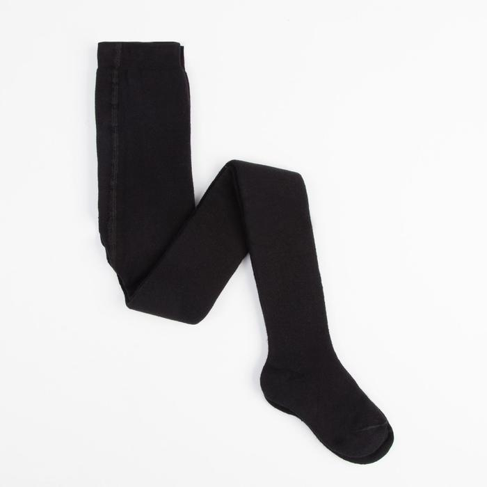 Колготки детские махровые, цвет чёрный, рост 146-152 см Колготки детские махровые, цвет чёрный, рост 146-152 см