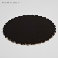 Подложка усиленная, волна, 26 см, черно - белая, 3,2 мм Подложка усиленная, волна, 26 см, черно - белая, 3,2 мм