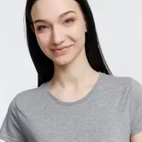 Футболка женская Pioneer Women, серый меланж, размер S