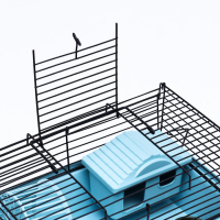 Клетка-мини для грызунов "Пижон" №1, укомплектованная, 27 х 15 х 13 см, бирюзовая Клетка-мини для грызунов "Пижон" №1, укомплектованная, 27 х 15 х 13 см, бирюзовая