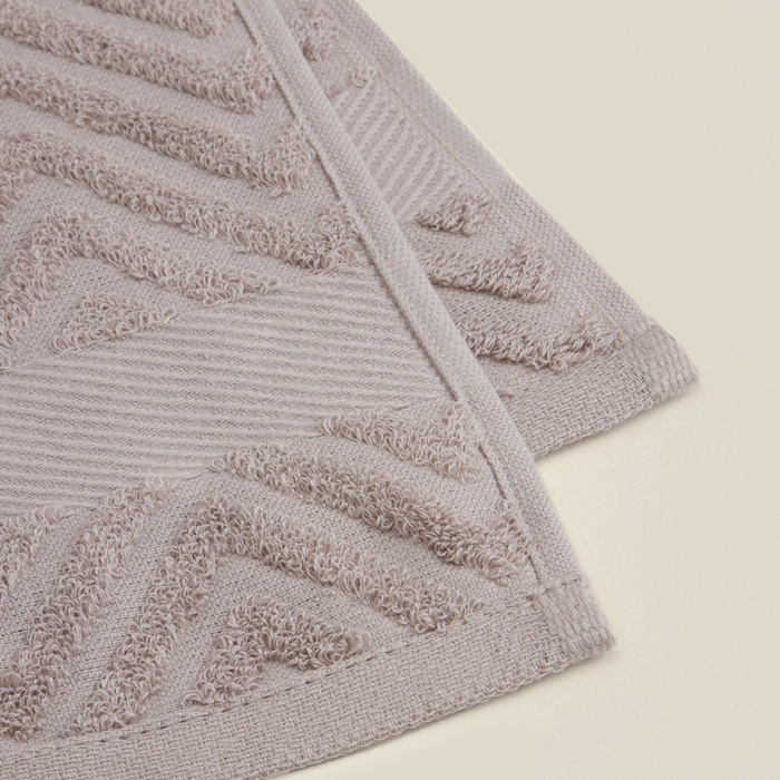 Полотенце махровое SL HOME: Geometry Полотенце махровое SL HOME: Geometry "Саббиа" 50х90 см, 83% хлопок, 17% лён, 500 г/м2