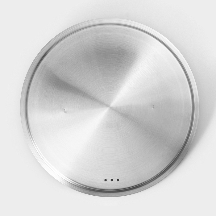 Крышка &laquo;Общепит. Шеф&raquo;, d=30 см, сталь с пароотводом