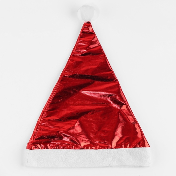 Карнавальный набор &laquo;Новогодняя красавица&raquo;: платье, колпак, перчатки, чокер, р-р 42-44, красный