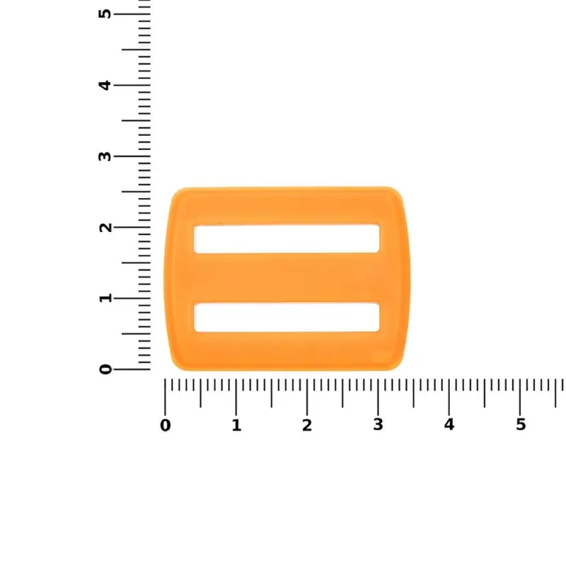 Пряжка &mdash; регулятор ремня Fermo, оранжевый неон