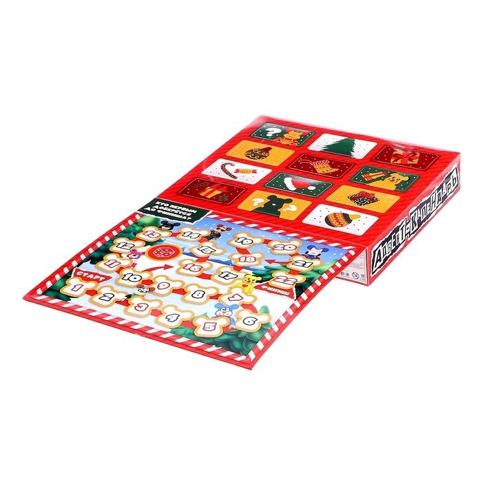 Конструктор Адвент-календарь на 12 дней &laquo;Минифигуры. Мишки&raquo;