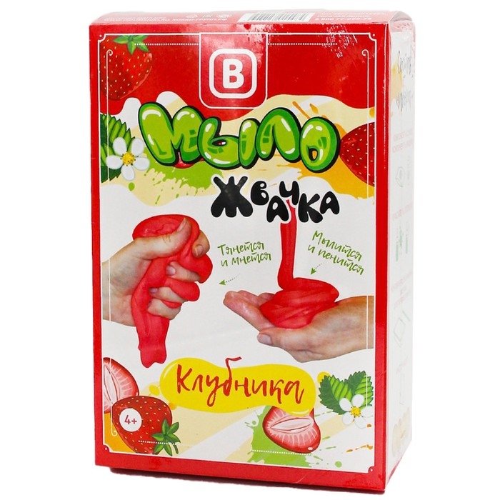 Набор для изготовления мыла-жвачки «Клубника» Набор для изготовления мыла-жвачки «Клубника»