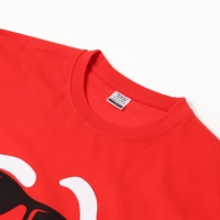 Футболка мужская НГ "Дед мороз", цвет красный, р-р 50 Футболка мужская НГ "Дед мороз", цвет красный, р-р 50