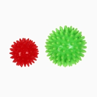 Набор массажных мячей, &oslash;5 см, &oslash;7 см, 2 шт, Крошка Я