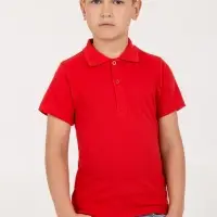 Рубашка поло детская Virma Kids, красная, 14 лет