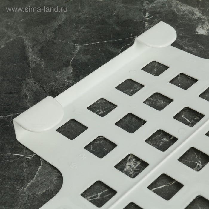 Корзина для хранения подвесная с контейнерами, 29×9,5×38 см, цвет белый Корзина для хранения подвесная с контейнерами, 29×9,5×38 см, цвет белый