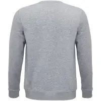 Свитшот унисекс Comet, серый меланж, размер 4XL