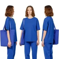 Шопер B5, синий с синими ручками Шопер B5, синий с синими ручками