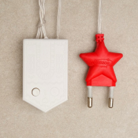 Гирлянда &laquo;Сеть&raquo; 1.6 &times; 1.6 м, IP20, прозрачная нить, 144 LED, свечение зелёное, 8 режимов, 220 В