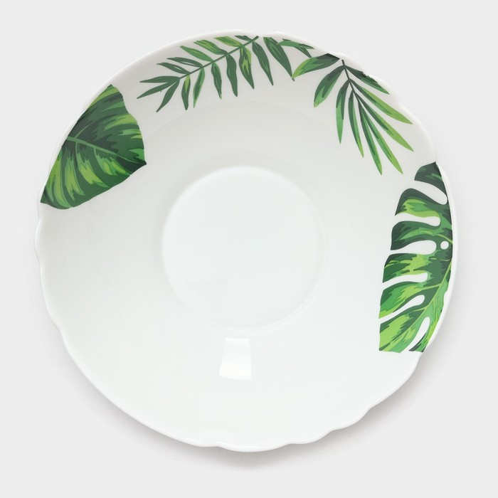 Сервиз столовый &laquo;Лист папоротника&raquo;, 37 предметов, стеклокерамика