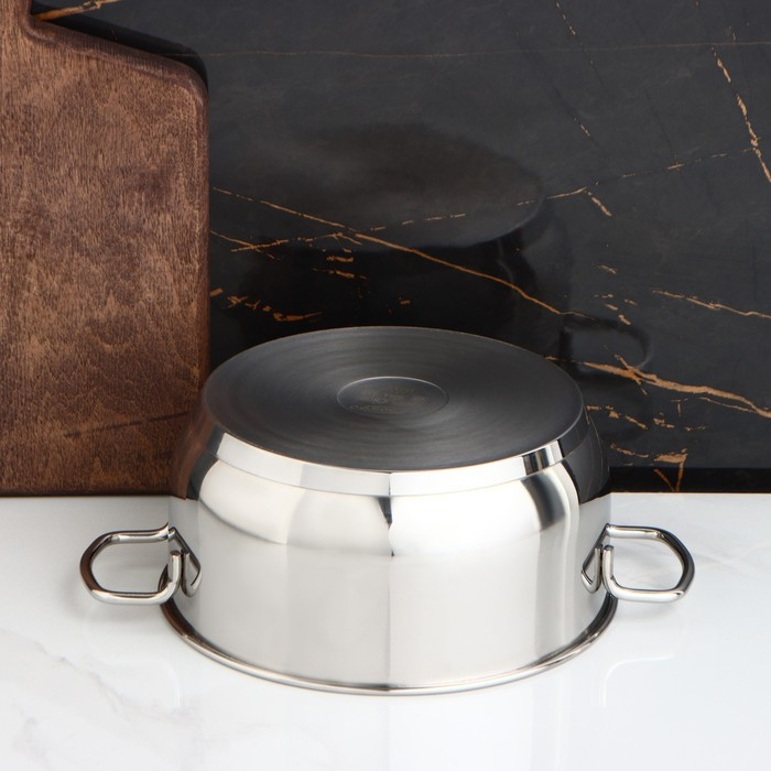 Кастрюля &laquo;Классика-прима&raquo;, 2.5 л, d=20 см, капсульное дно, индукция