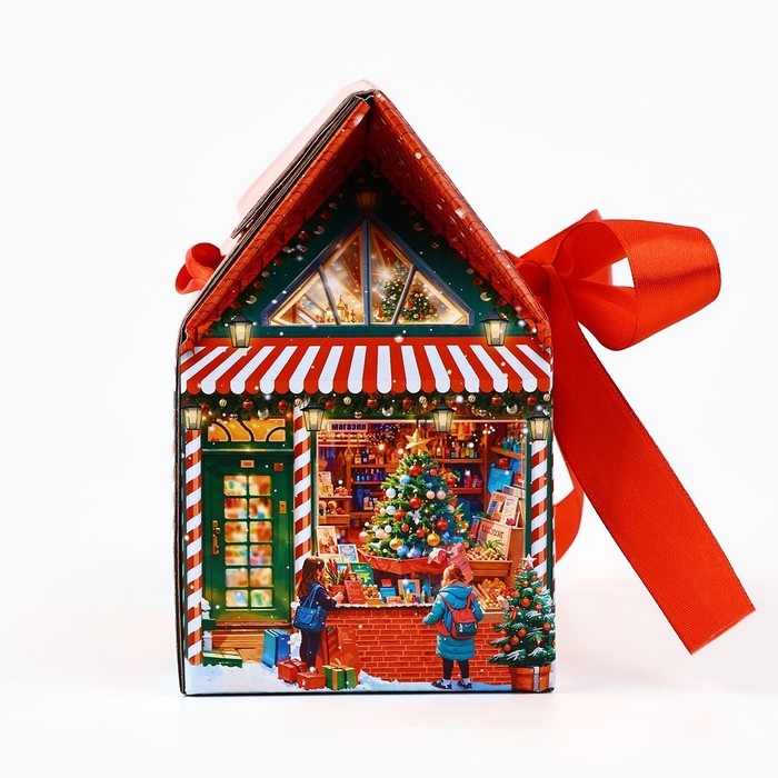 Коробка подарочная новогодняя складная &laquo; С Новым годом! &raquo;, 15 х 18 х 10 см, Новый год