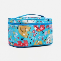 Косметичка на молнии, цвет голубой Косметичка на молнии, цвет голубой